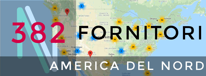 382 Fornitori in Dropshipping ad oggi in America del Nord